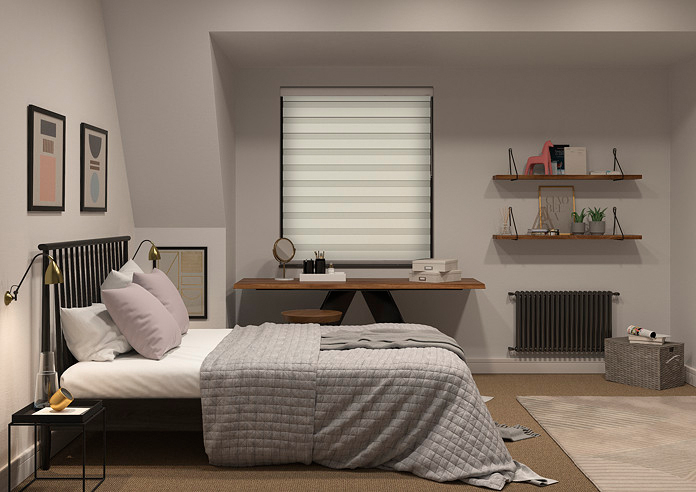 Shine, Linen White - Day Night Blind - Image 7